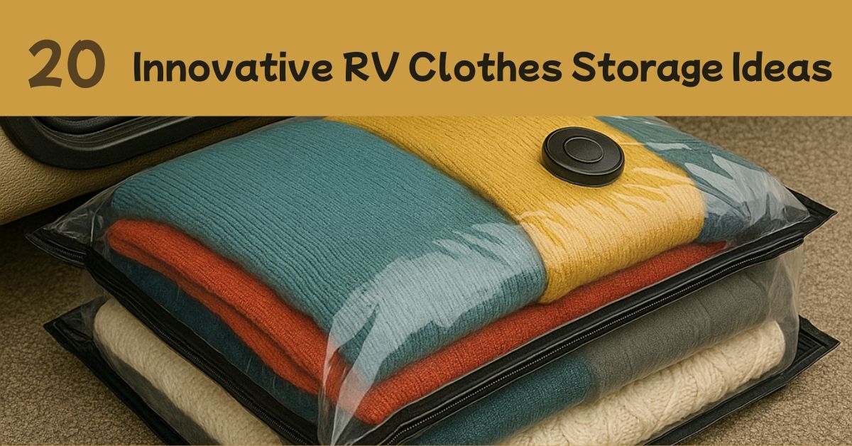 20 Smart RV Clothes Storage Solutions for Tiny Living