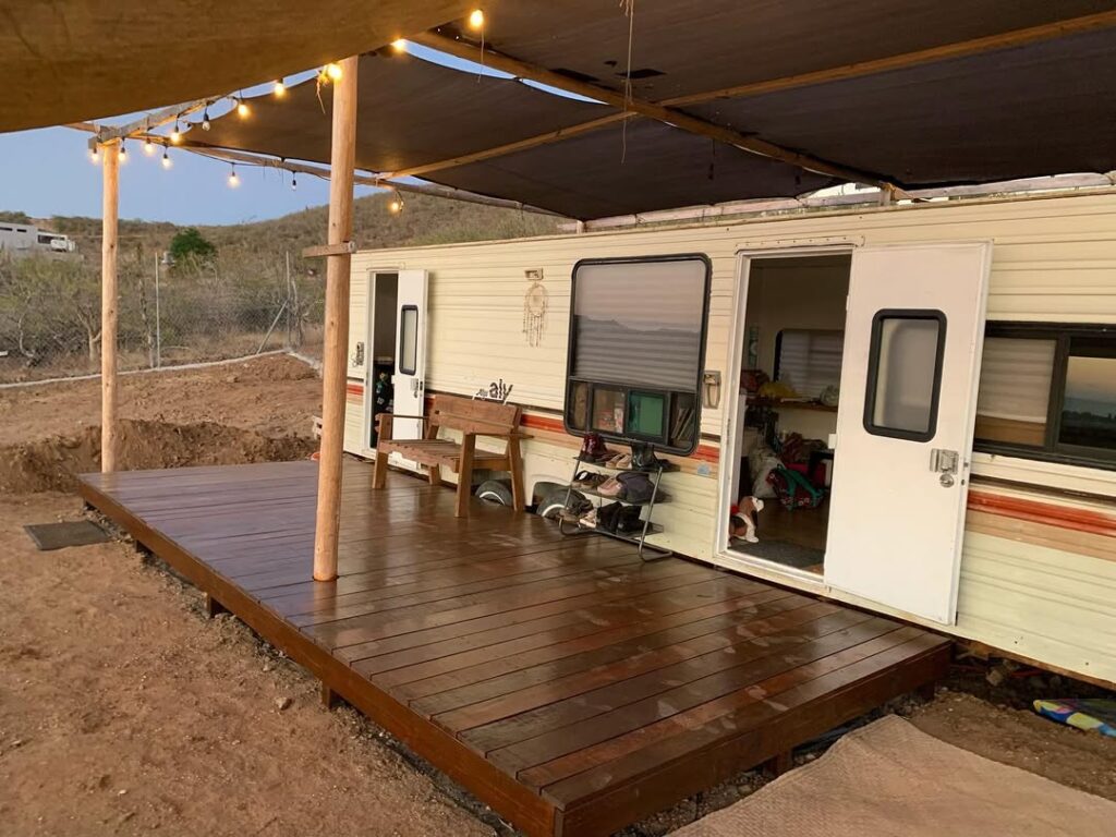 Covered Deck with All-Weather Protection