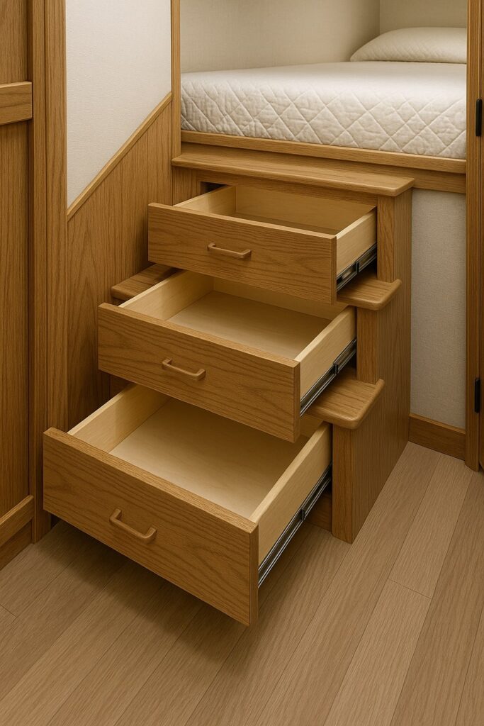 Hollow Stair Storage