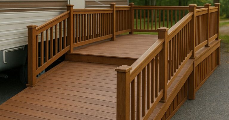 20 Spectacular RV Deck Ideas to Transform Your Campsite