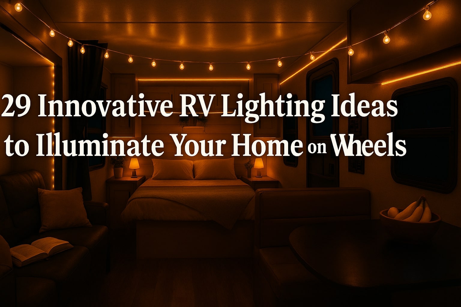 29 Innovative RV Lighting Ideas to Illuminate Your Home on Wheels