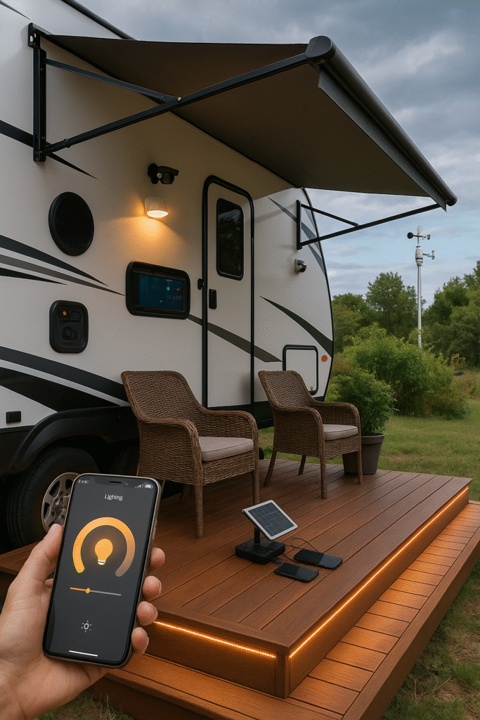 20 Spectacular RV Deck Ideas to Transform Your Campsite
