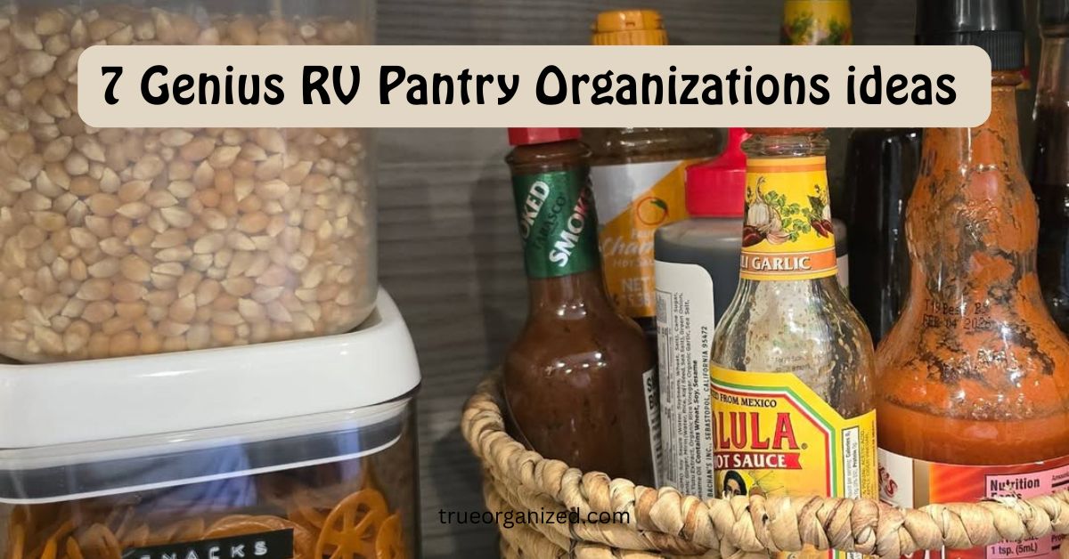 Mastering RV Pantry Organization: 7 Genius Space-Saving Strategies