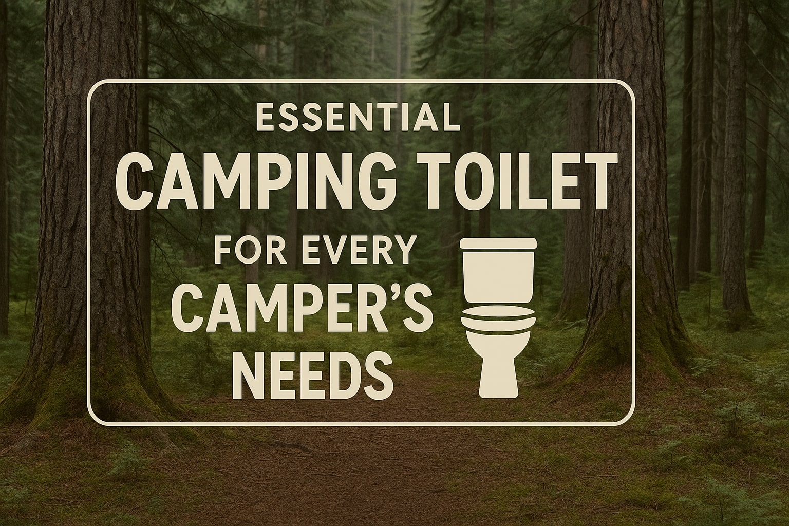 Essential Camping Toilet Ideas for Every Camper’s Needs