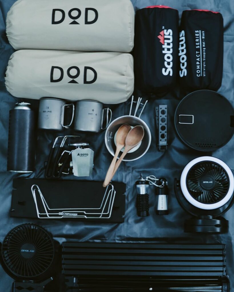 Multi-Use Gear for Efficient Packing