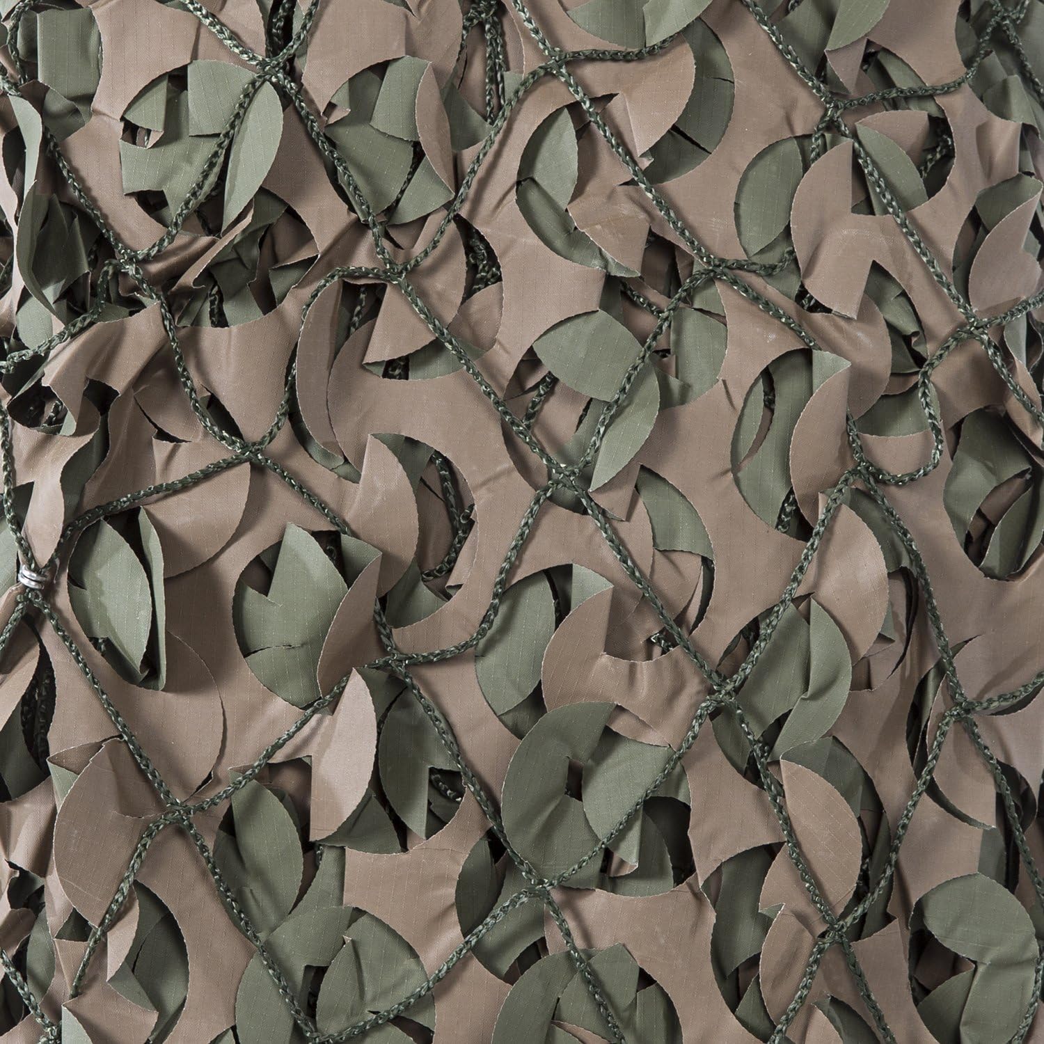 Premium Series Camouflage Military Spec Netting with Mesh Netting Attached