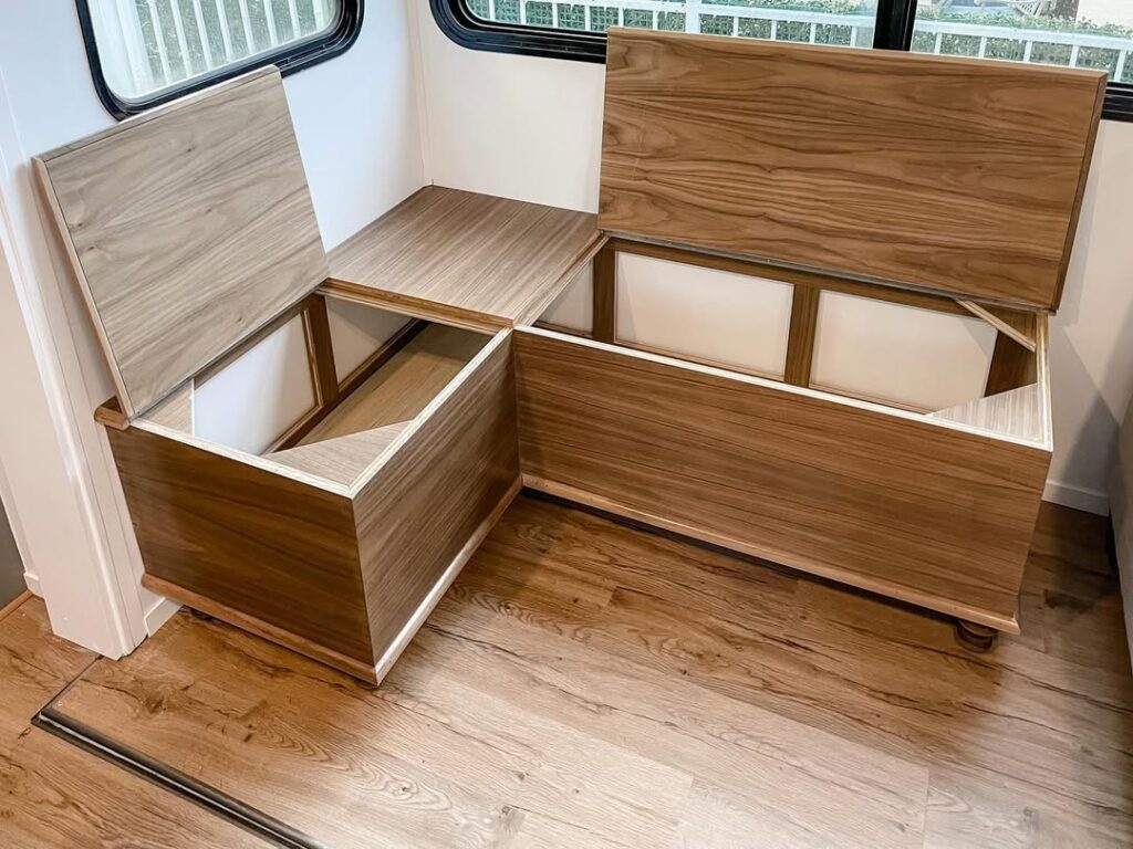 Under-Seat Storage Compartments
