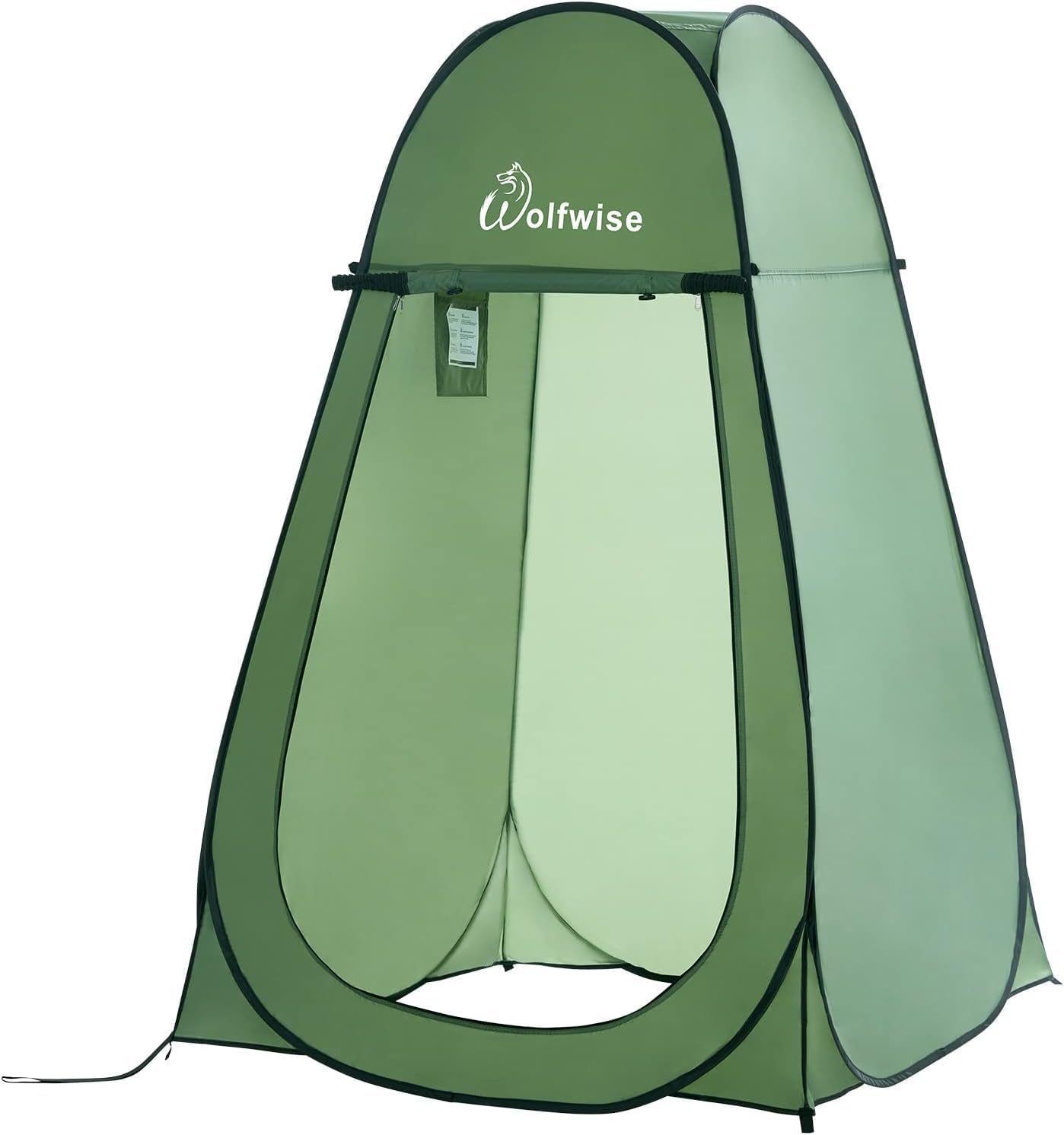 WolfWise Portable Pop Up Privacy Shower Tent, Spacious Changing Room, Dressing Room, Sun Sunshade Canopy Outdoor Rain Shelter