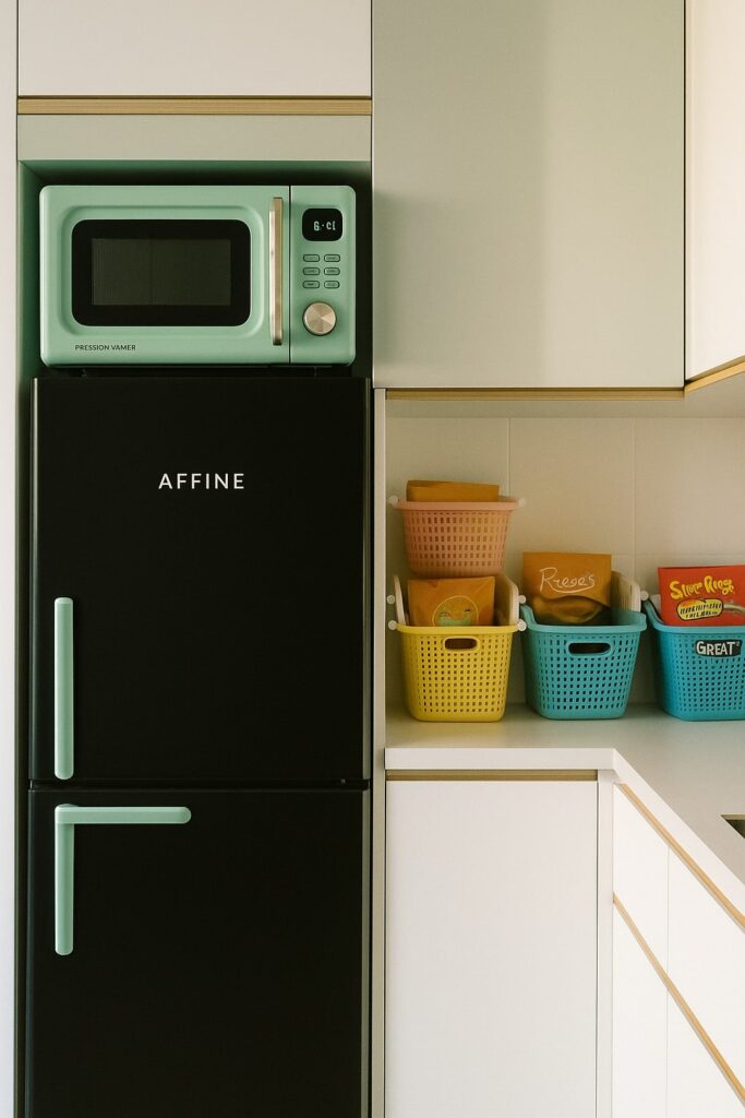 Above-the-Fridge Microwave Spot