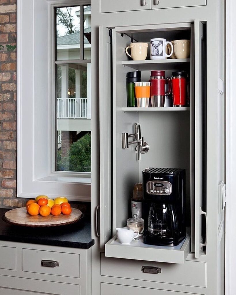 Coffee Station for Small Spaces