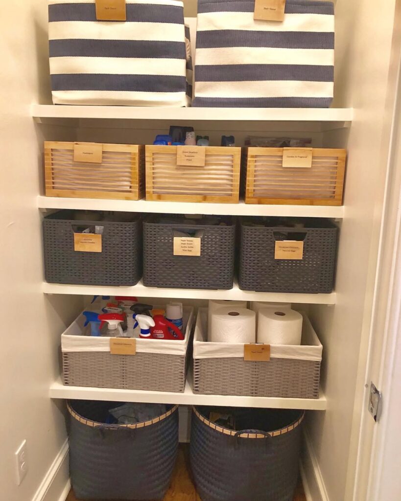 Common Items Stored in Utility Closets