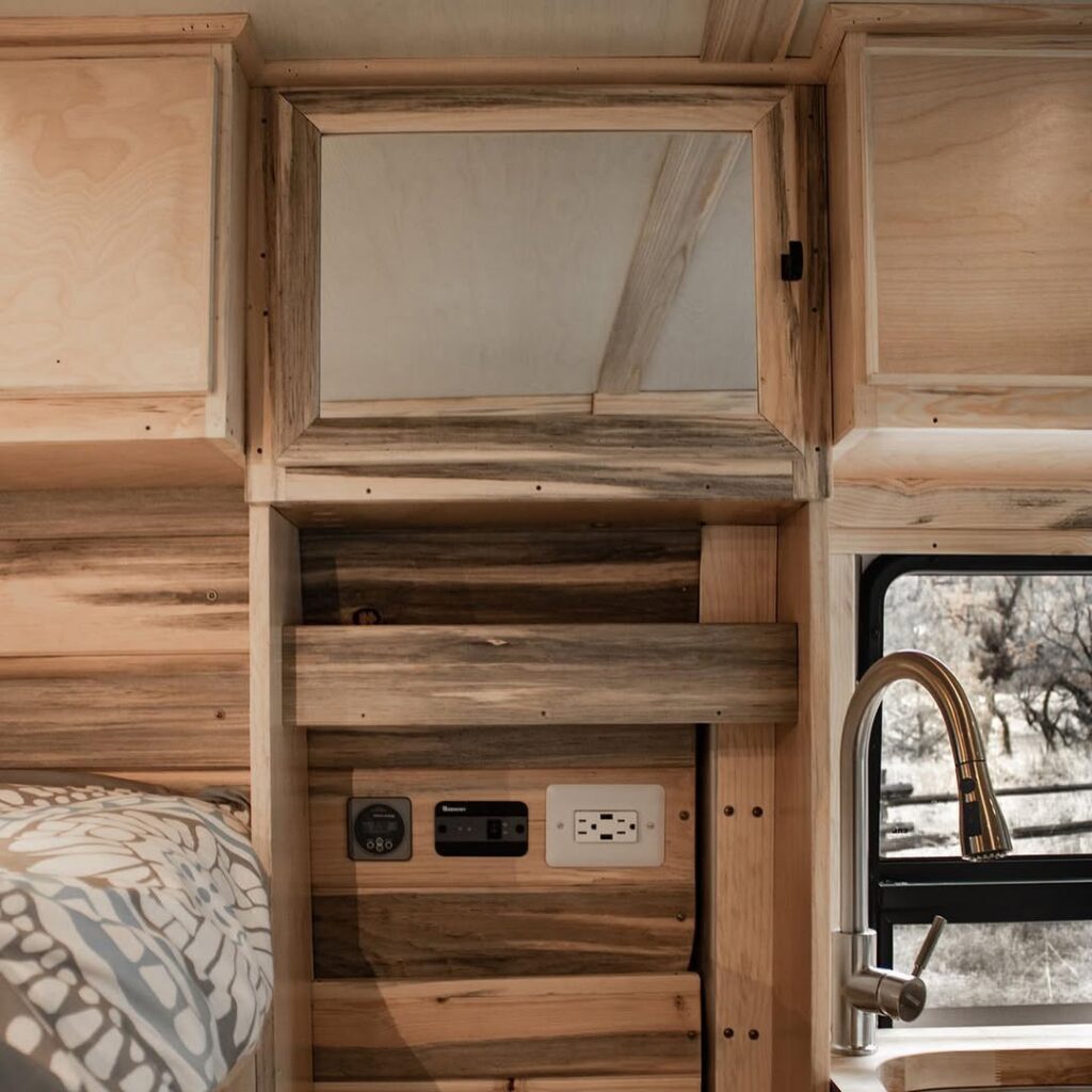 Custom Wood Shelving