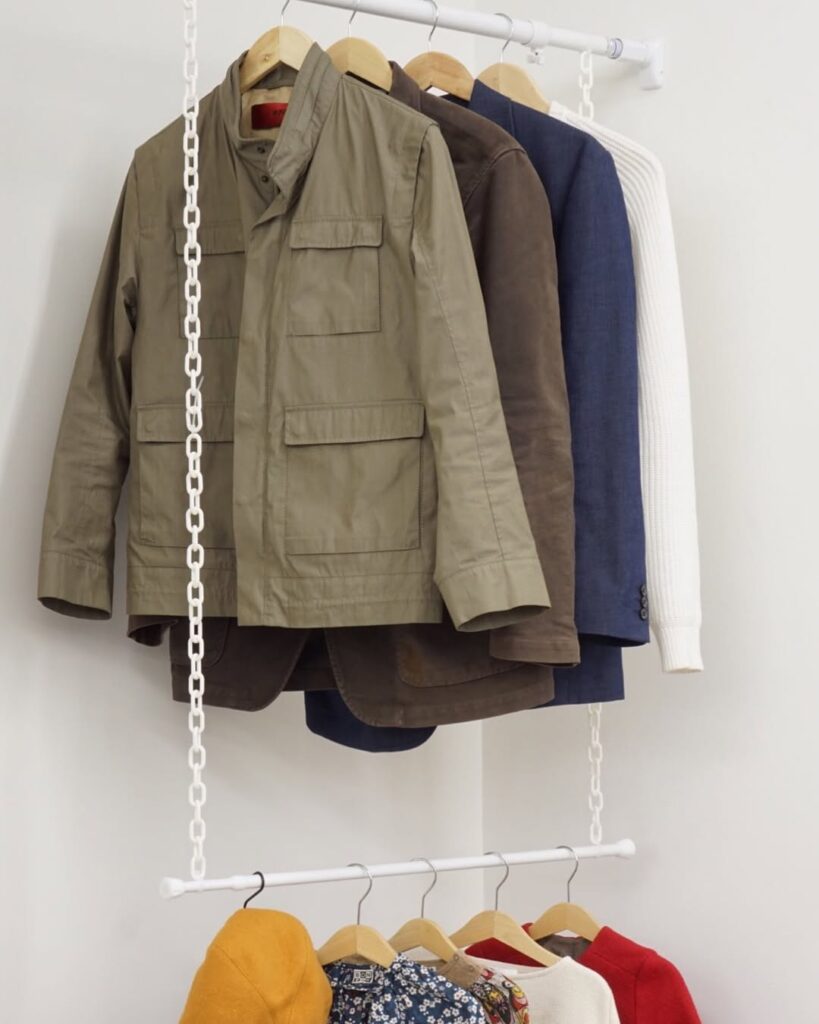 Double-Decker Clothing Rod