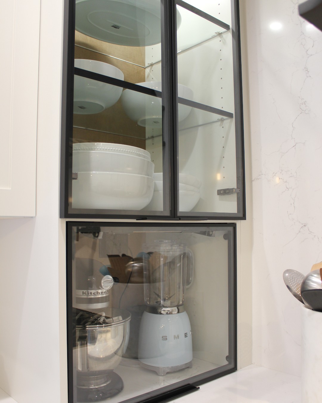 Glass-Front Appliance Displays