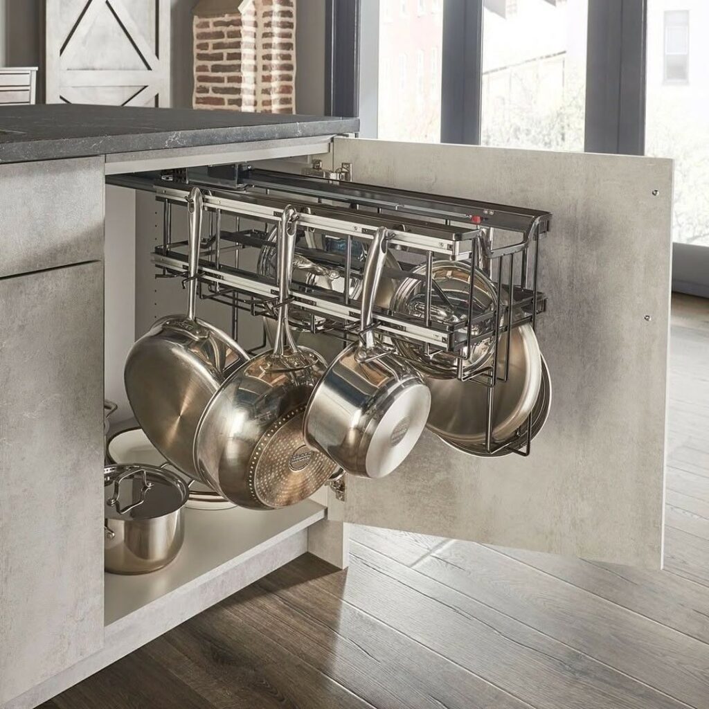 Hanging Rack Under Upper Cabinets