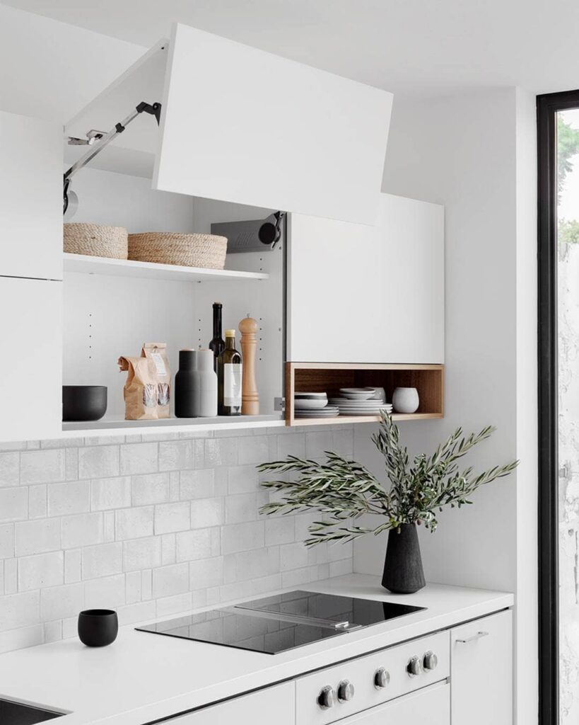 Lift-Up Door Appliance Garages