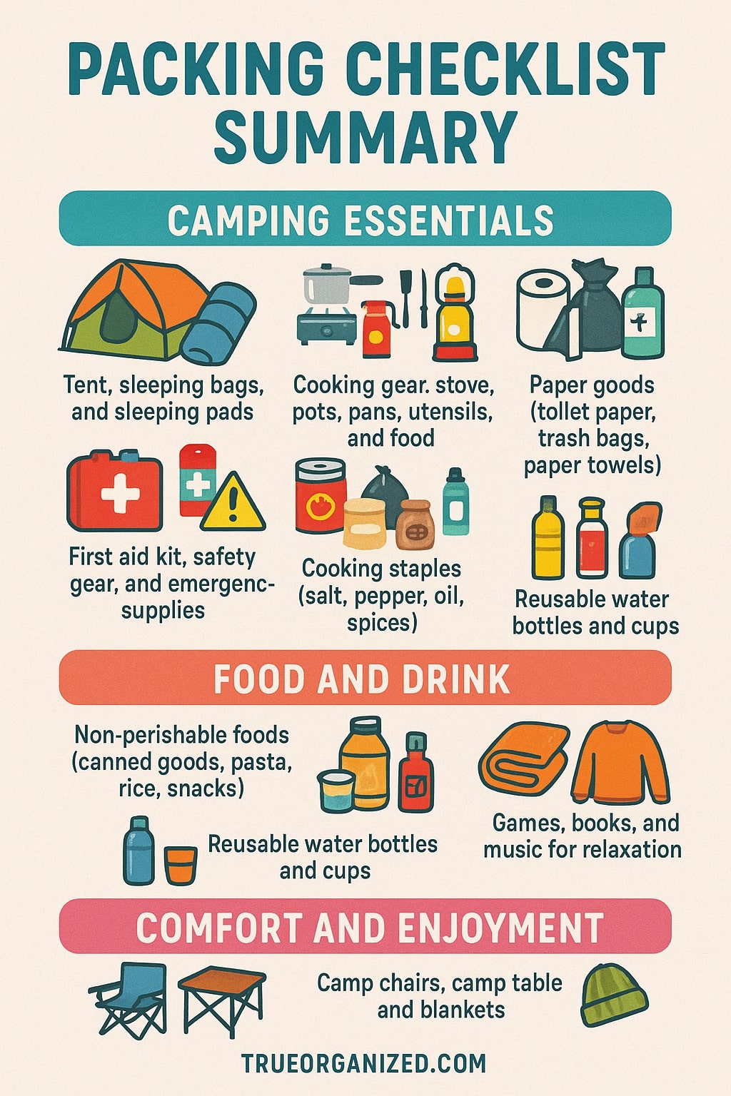 Tent Camping Checklist to Plan a Stress-Free Adventure
