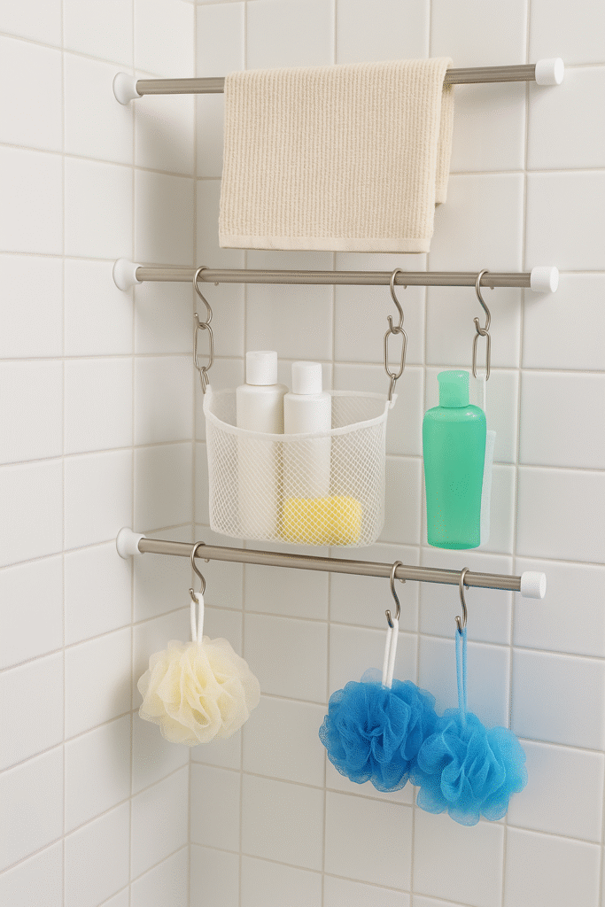 Shower Caddy Support System