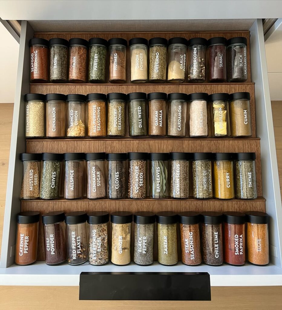 Use Clear Containers for Small Items