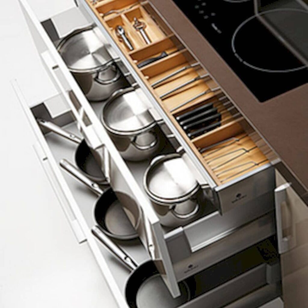 Add Drawer Organizers for Small Kitchen Tools