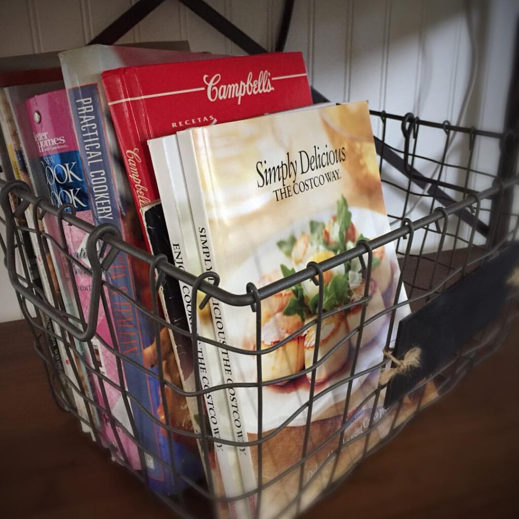 Cookbook Displays with Dual Purpose