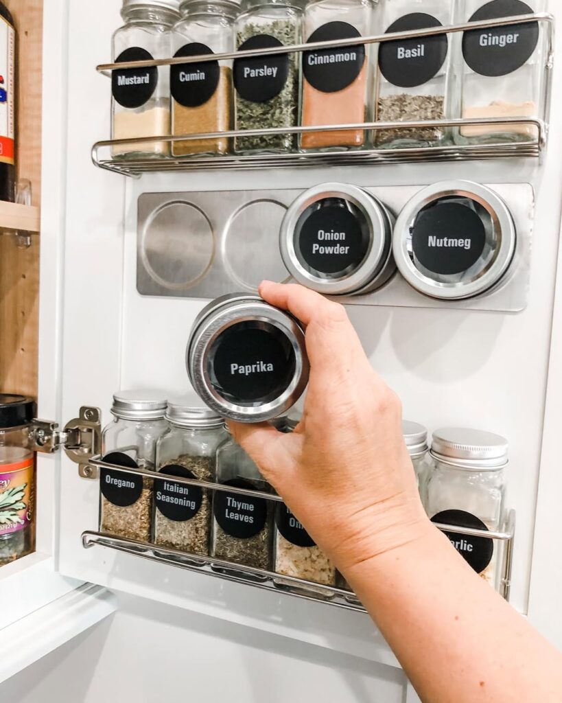 DIY Wall-Mounted Spice Boards