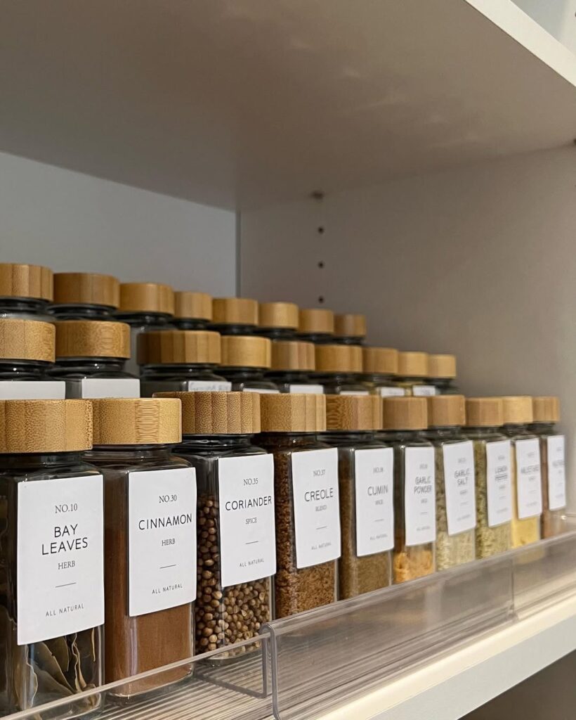 How to Maintain an Organized Spice Storage System