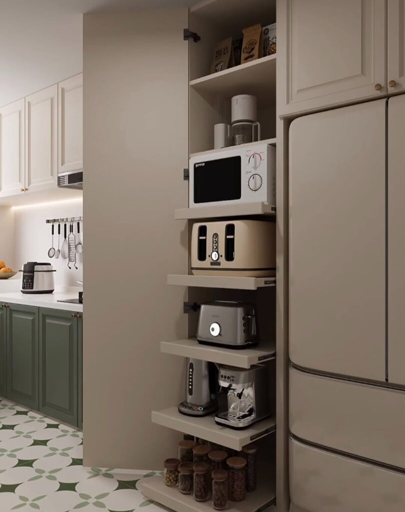 Make Deep Cabinets More Functional