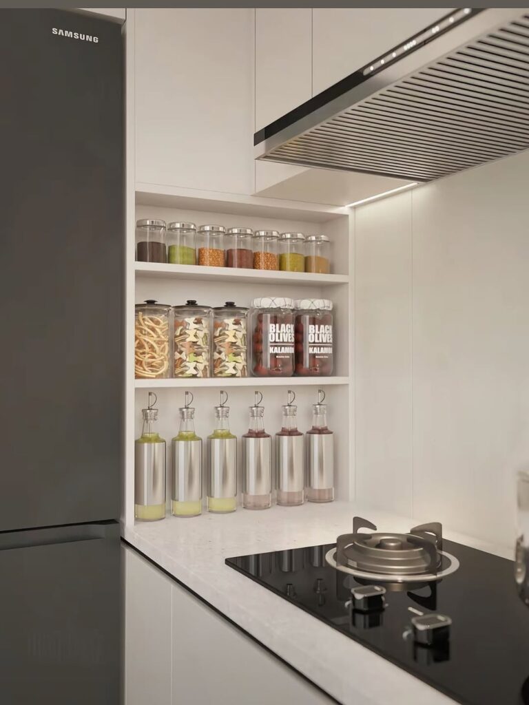 Maximize Vertical Space with Stackable Shelves