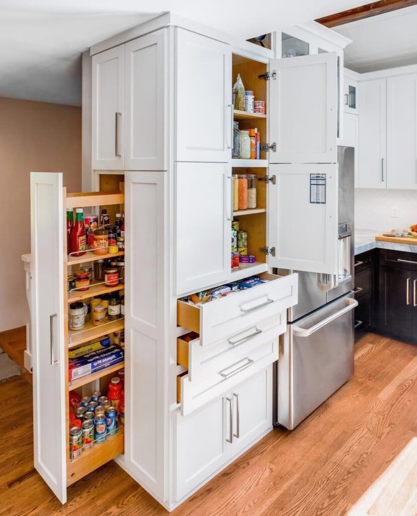 Optimize Deep Cabinets with Pull-Out Drawers