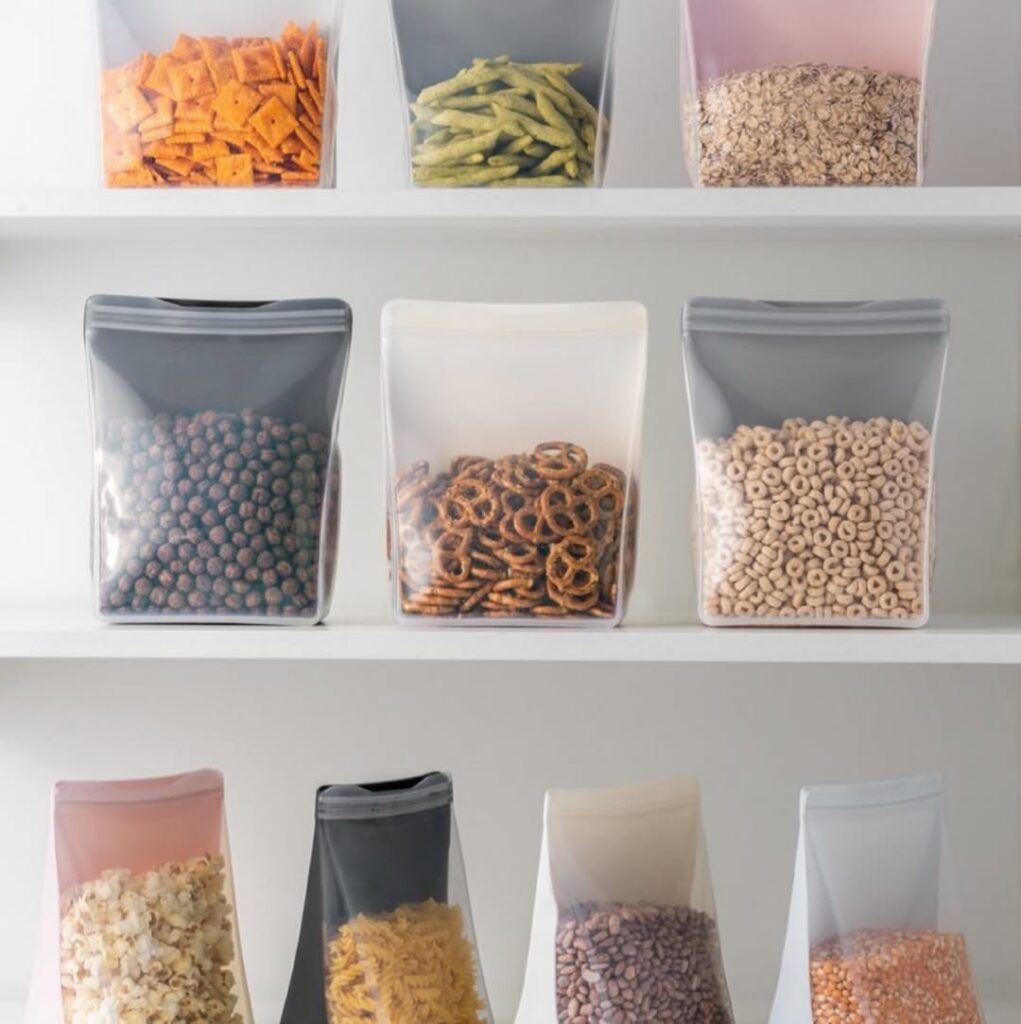 Store Loose Snacks in Zip Bags