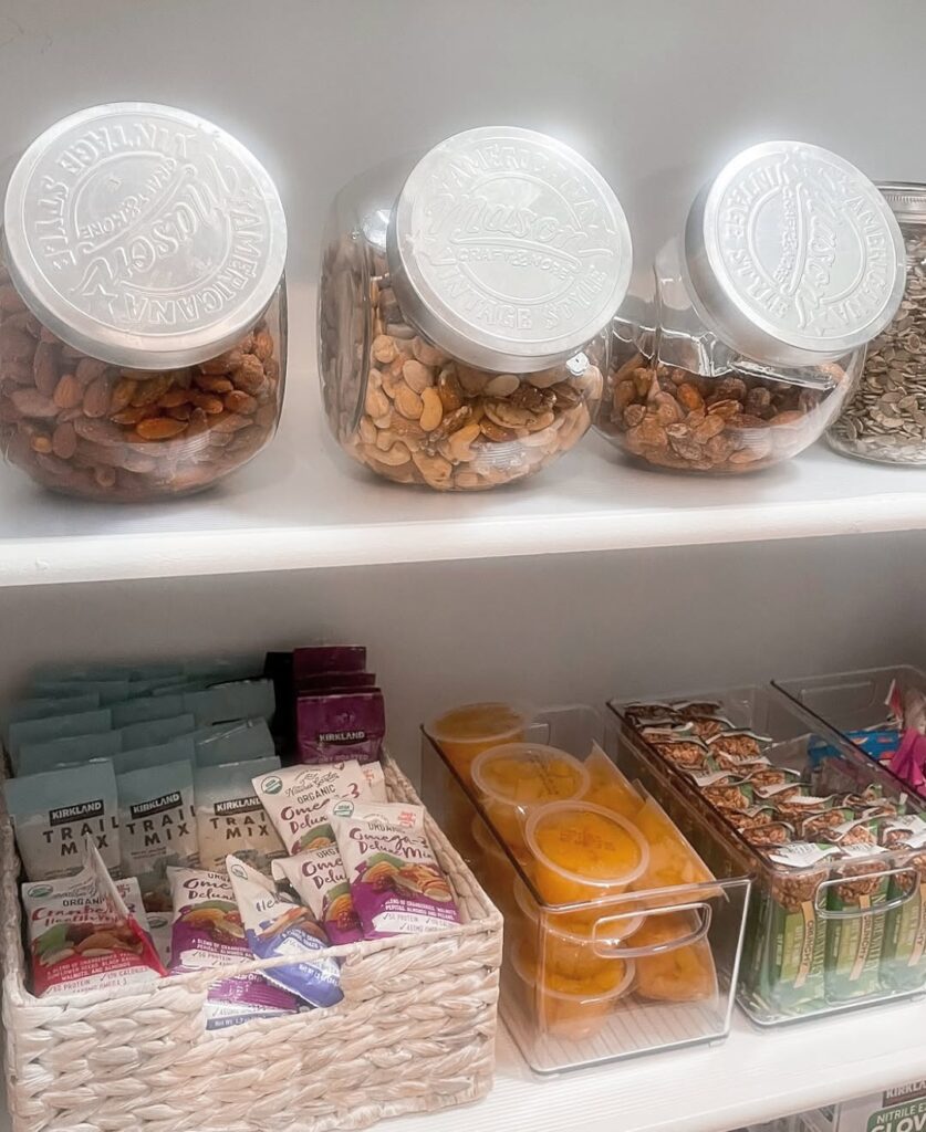 Use Clear Bins for Visibility