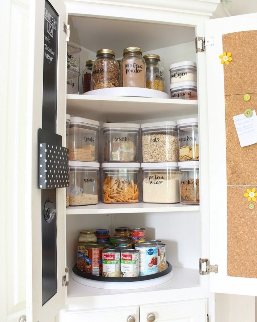 Use Lazy Susans for Hard-to-Reach Areas