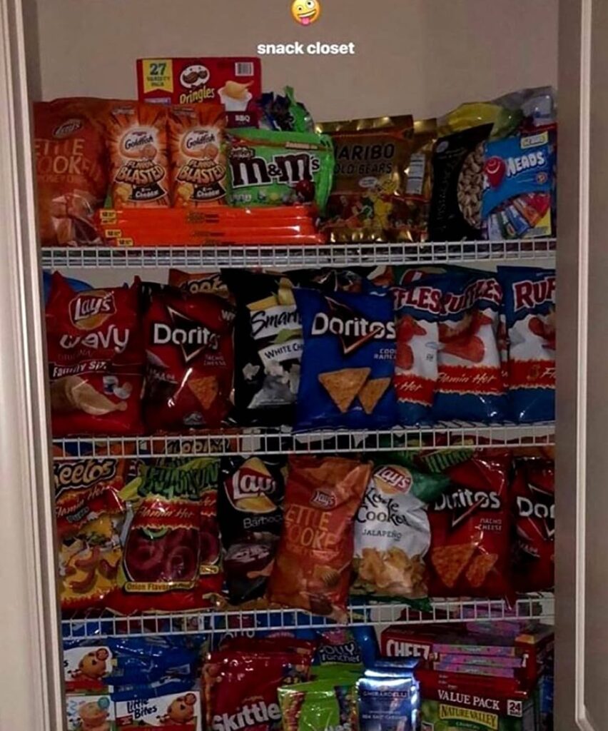 Use Magazine Holders for Chip Bags