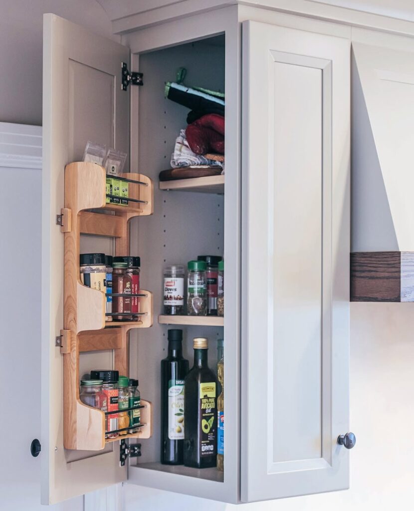 Utilize the Back of Cabinet Doors
