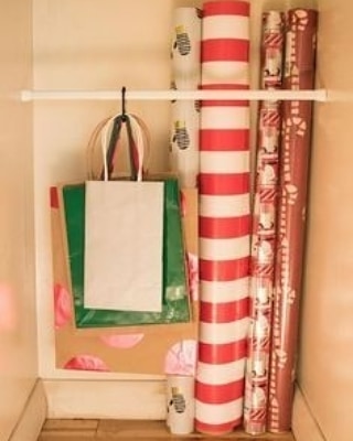 Wrapping Paper and Craft Paper Station