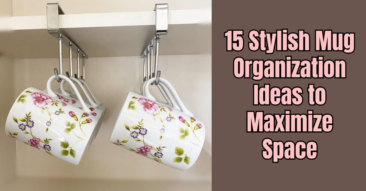 15 Stylish Mug Organization Ideas to Maximize Space