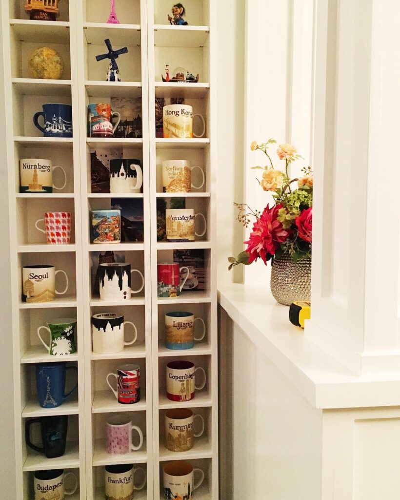 Integrate Mug Storage Into Open Shelving