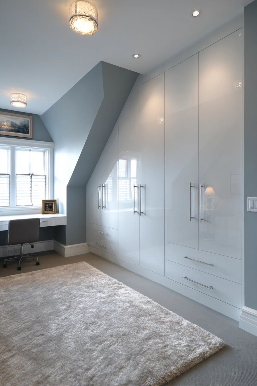 Attic Bedroom Closets 5