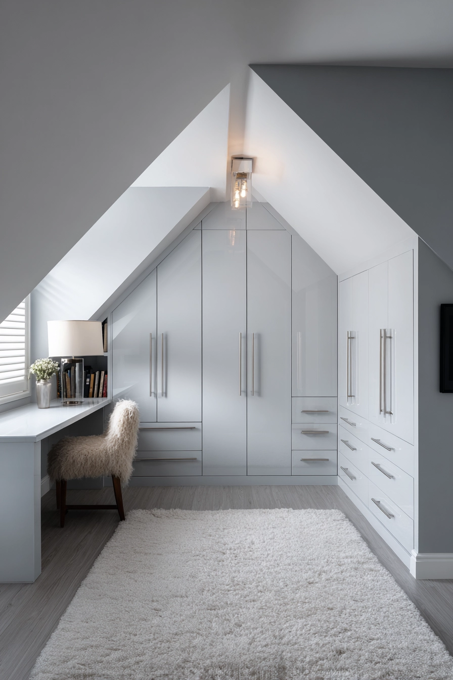 Attic Bedroom Closets 6