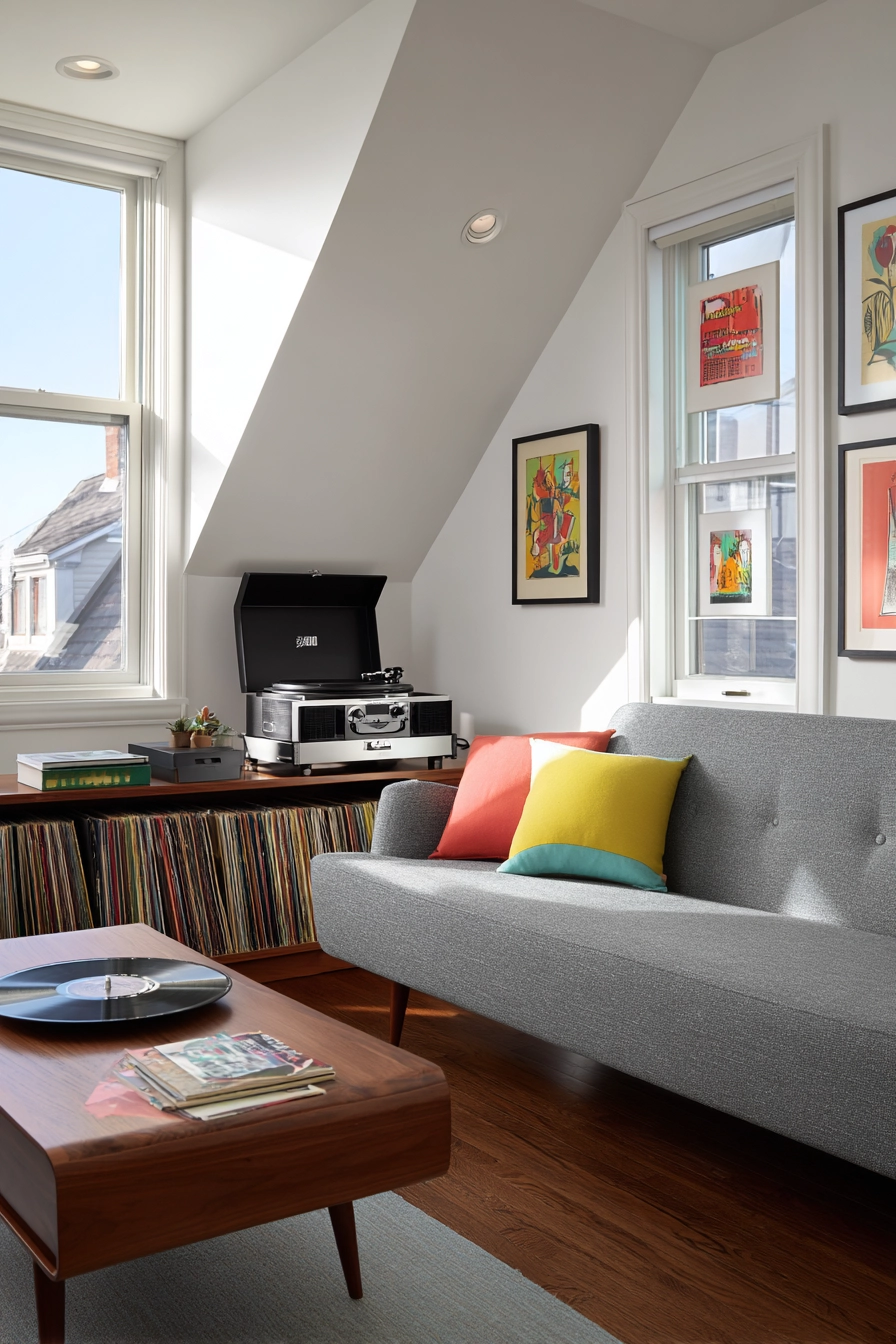 Attic Tv Room 15