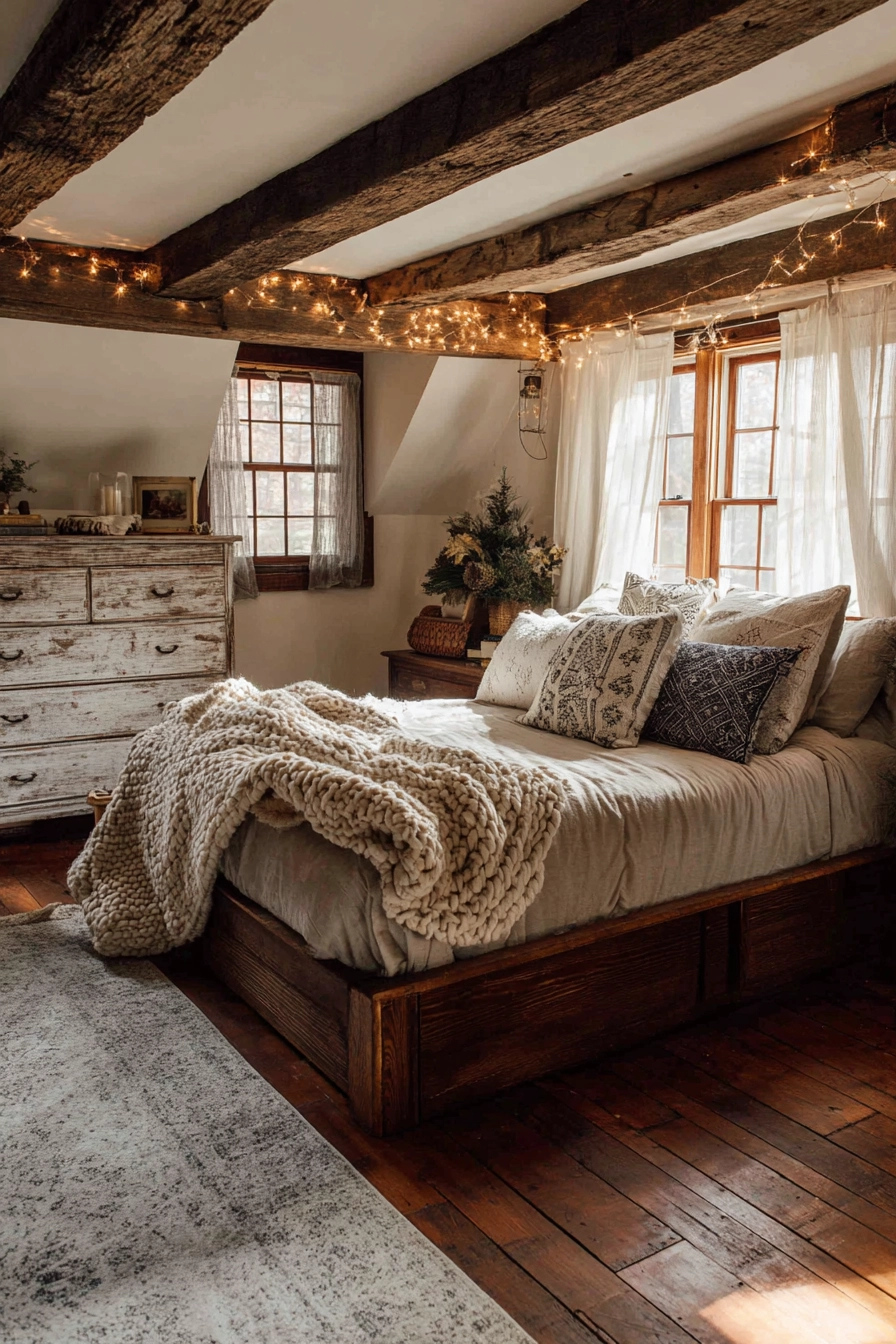 Beige Blanket Bedroom 18