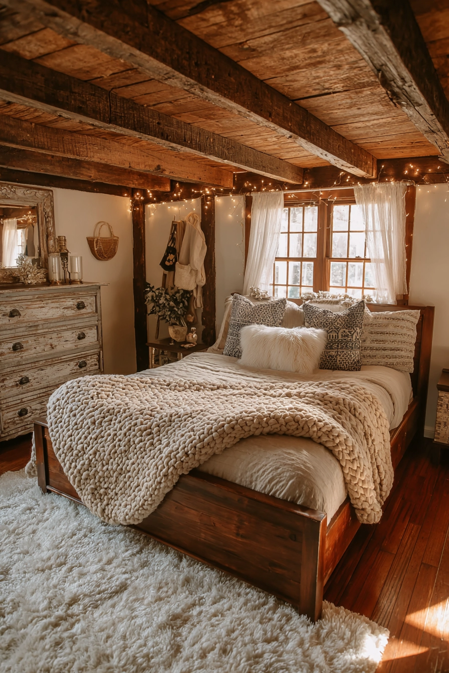 Beige Blanket Bedroom 20