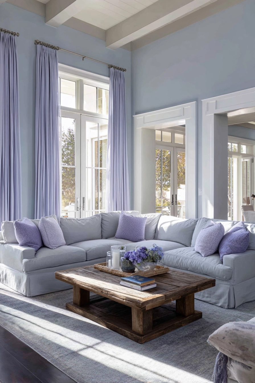 Blue And Lavender Room 5