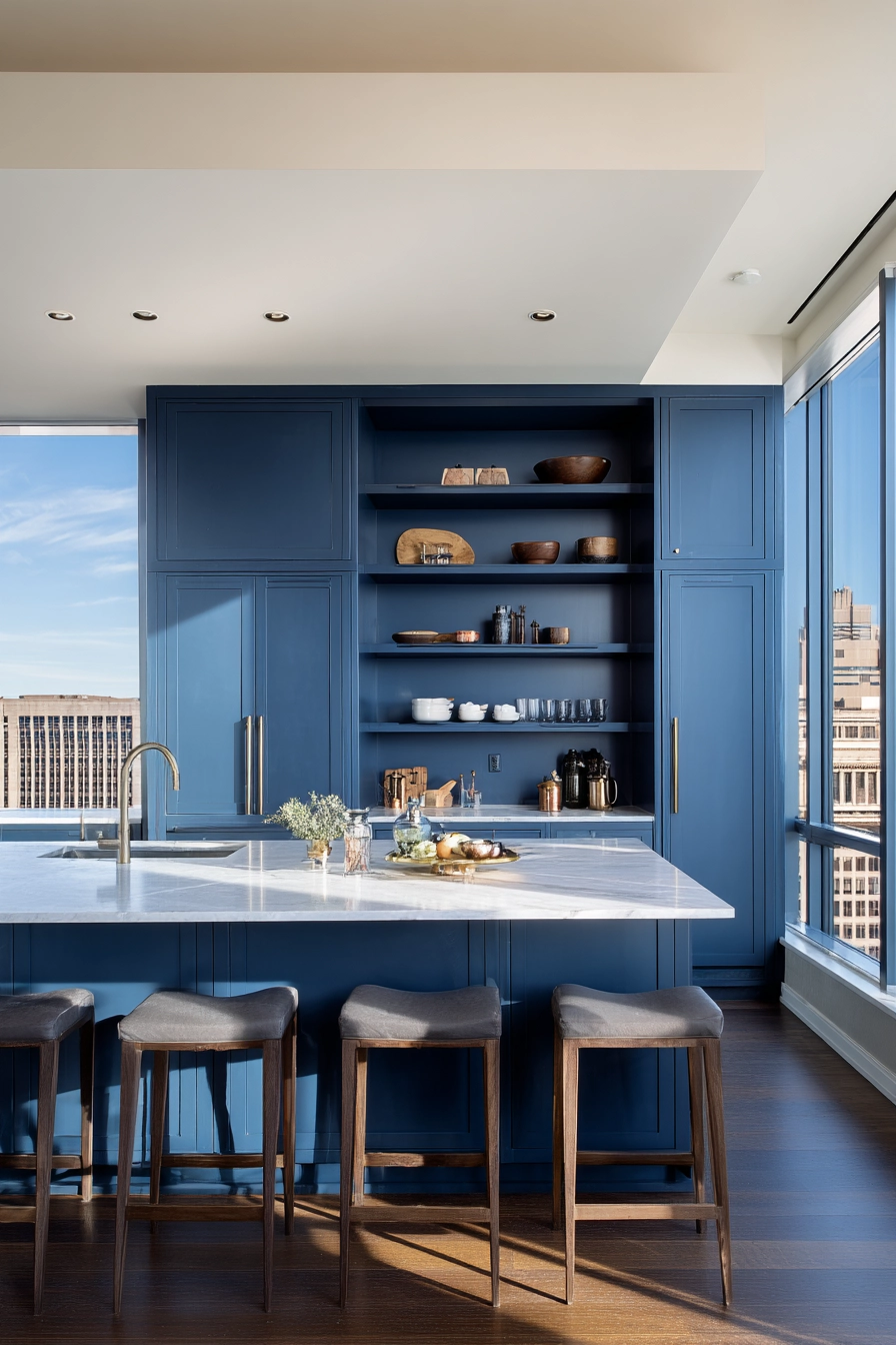 Blue Bespoke Cabinetry 2