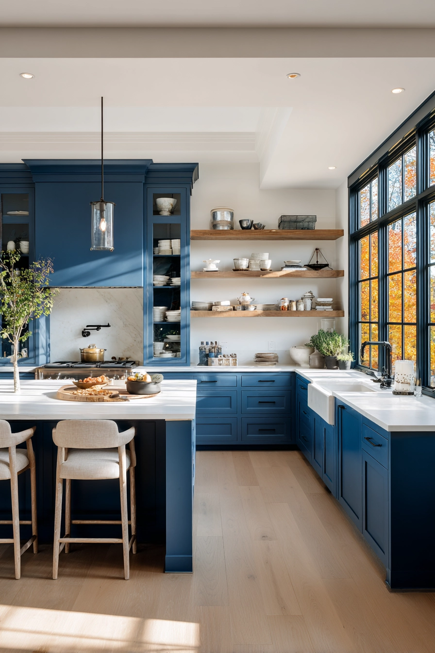 Blue Bespoke Cabinetry 4