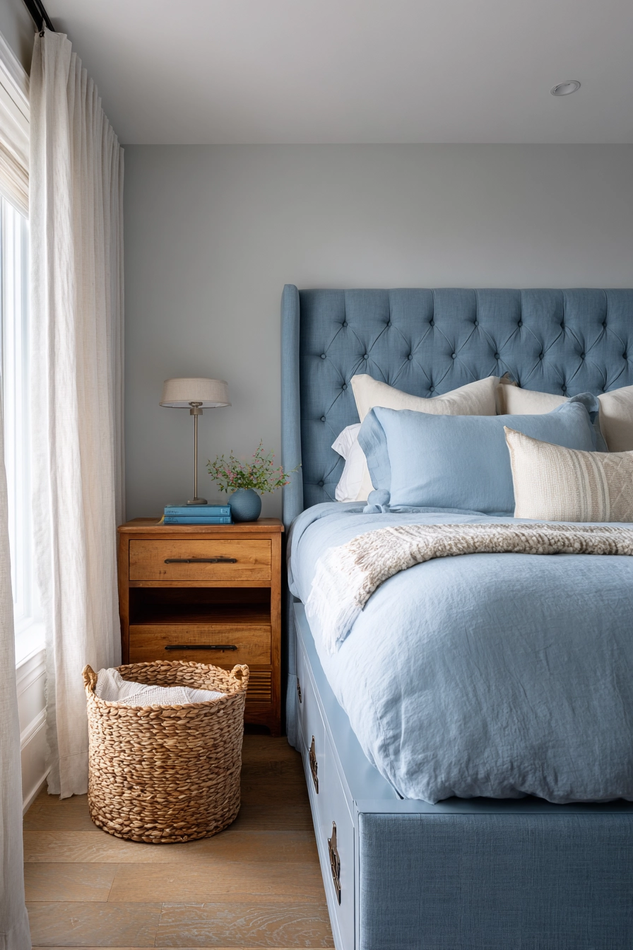 Blue Hidden Storage Solutions 6