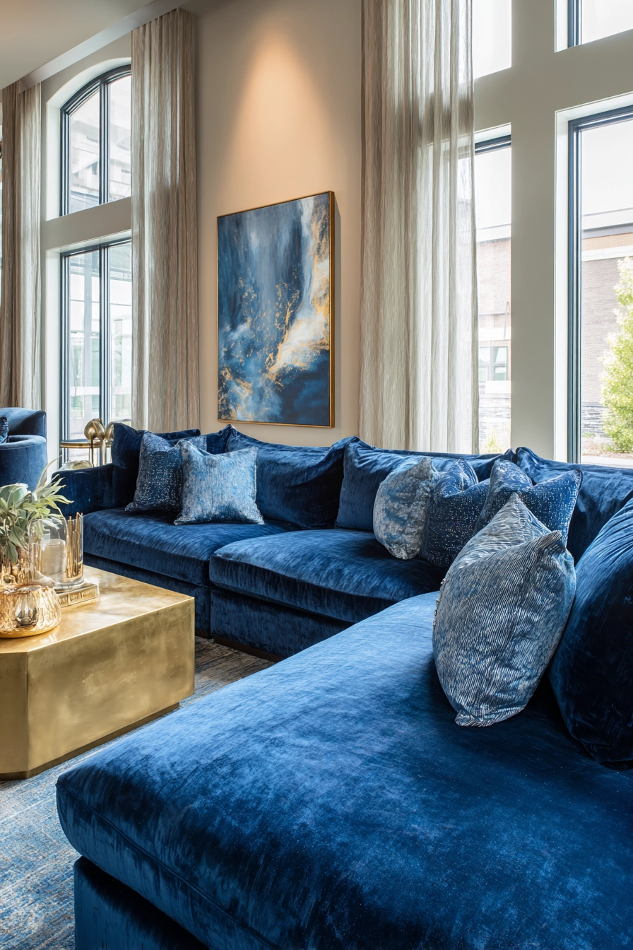 Blue Velvet Textures 2