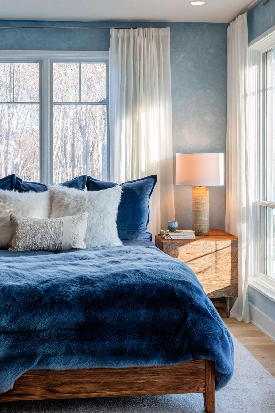 Cozy Blue Bedroom 2
