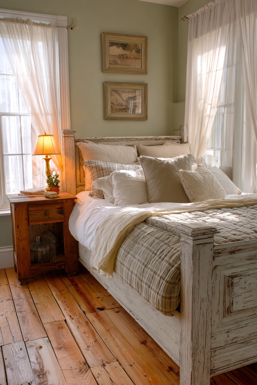 Farmhouse Style Bedroom Decor: Creating Inviting Spaces with Rustic Charm